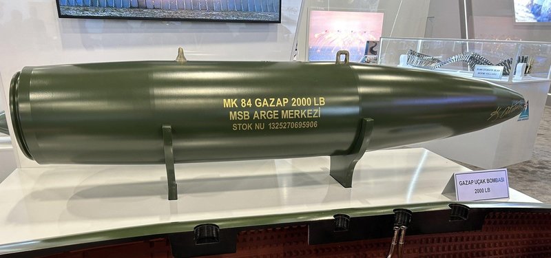 Türkiye unveils its most powerful non-nuclear aerial bomb GAZAP - anews