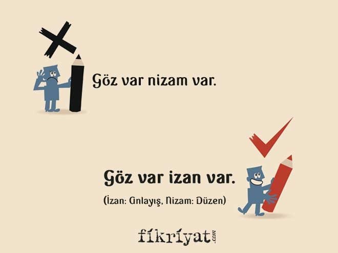 Göz var izan var Göz var izan var