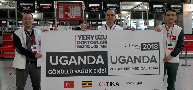 TURKISH DOCTORS VOLUNTEER IN UGANDA