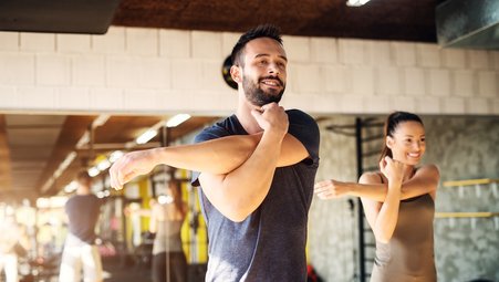 Spor öncesi esneme hareketleri