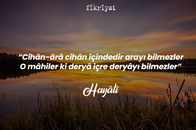 Hayali Bey vefatı