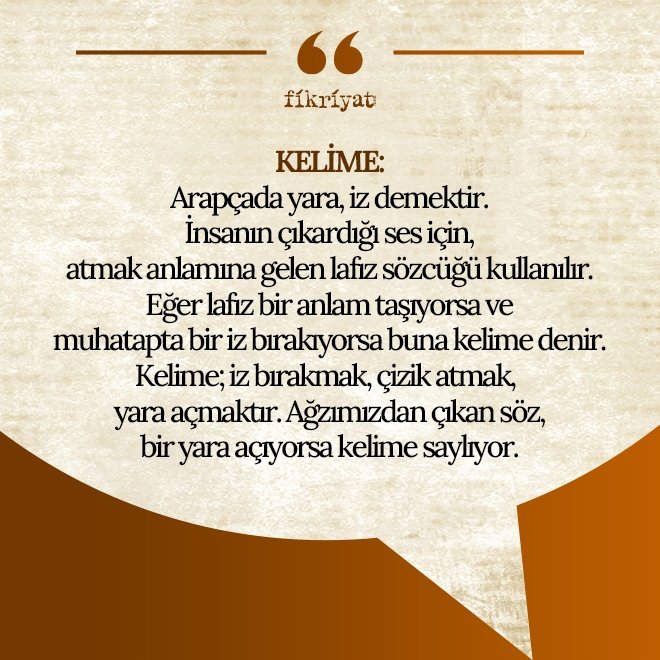 KELİME