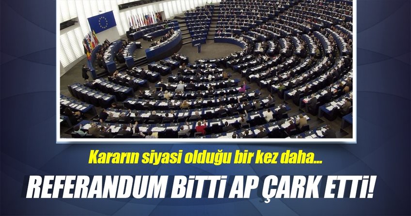 Referandum bitti AP çark etti