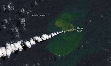 New island appears in Pacific after underwater eruption