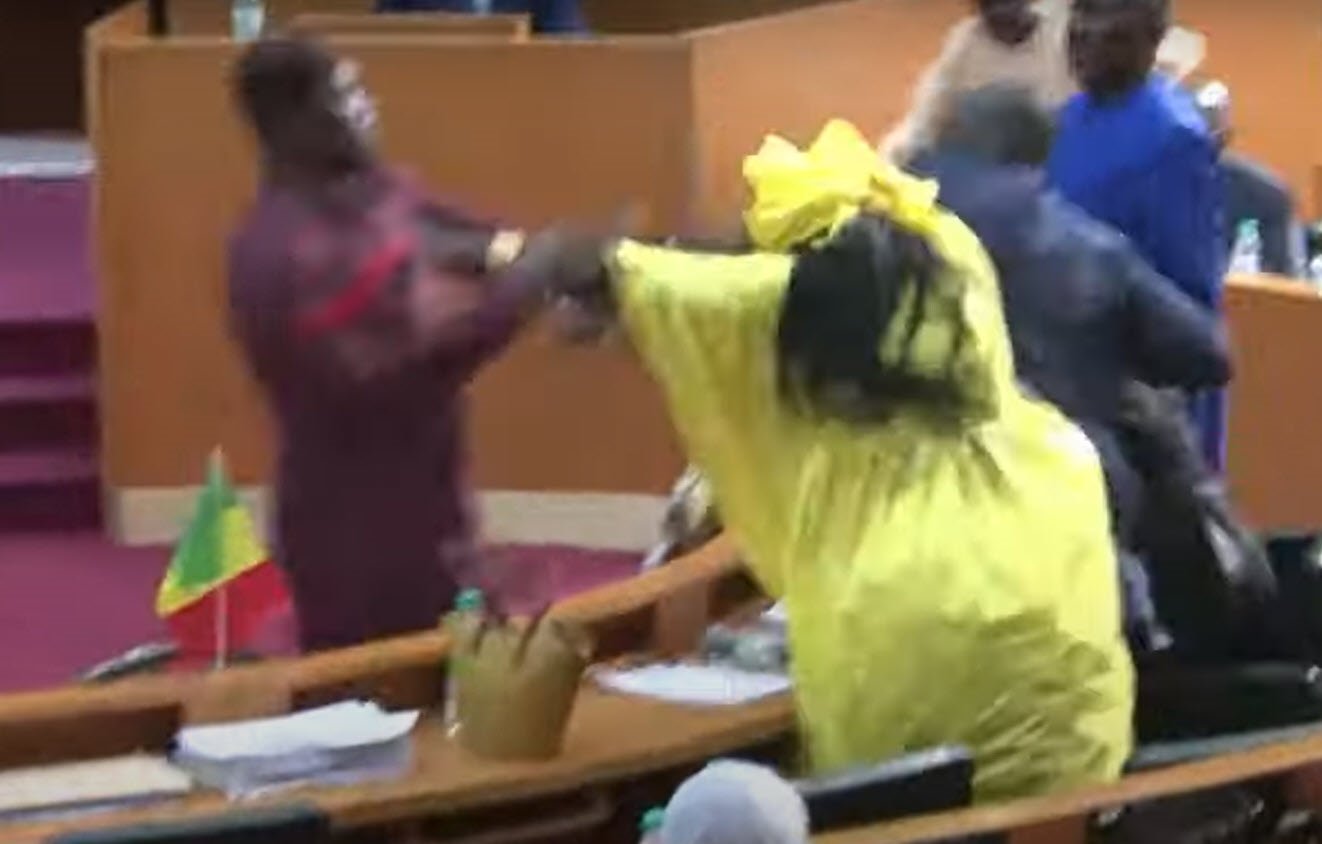 Lawmakers exchange blows in Senegal parliament over insult to pro-opposition religious leader