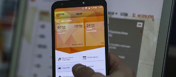 ÖSYM’nin aday işlemleri için mobil uygulaması erişime açıldı