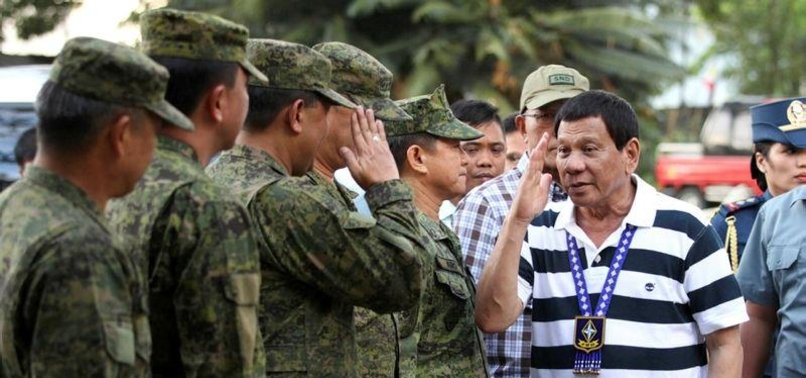 DUTERTE MAKES FIRST APPEARANCE IN 5 DAYS