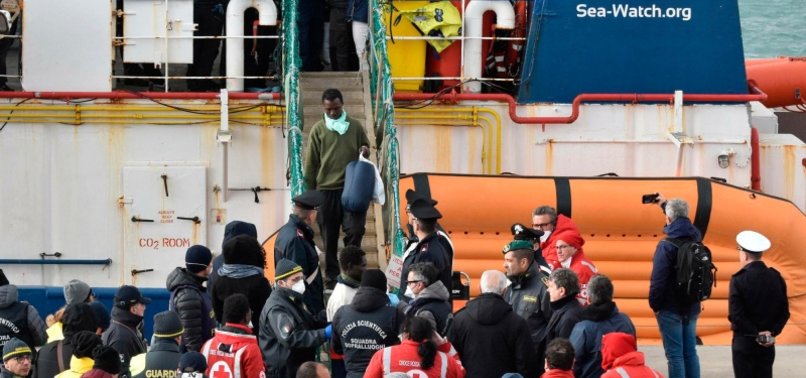 MIGRANT RESCUE SHIP HOPES TO DOCK IN ITALY AFTER MALTA DENIES REQUEST