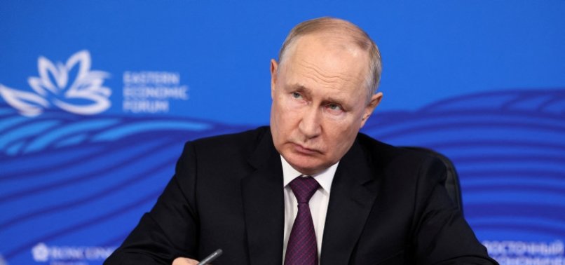 VLADIMIR PUTIN ACCUSES WEST OF TRYING TO DETER CHINA