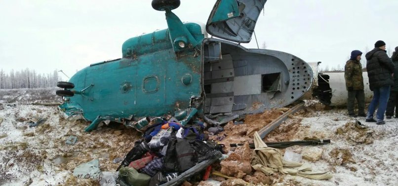 AT LEAST 3 KILLED AS HELICOPTER CRASHES IN RUSSIA’S CHELYABINSK REGION