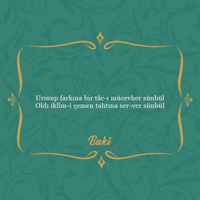 Divan şairlerinden en güzel beyitler