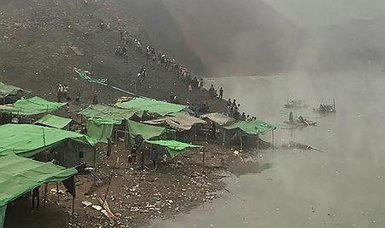 Dozens feared missing after landslide at Myanmar jade mine