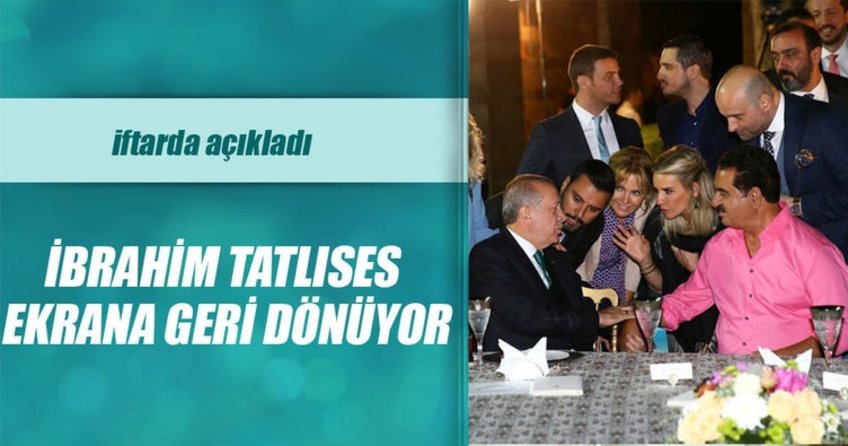 İbrahim Tatlıses ekrana geri dönüyor
