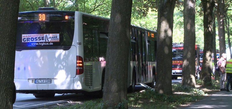 EIGHT INJURED IN A VIOLENT INCIDENT ON BUS IN GERMAN CITY OF LUEBECK