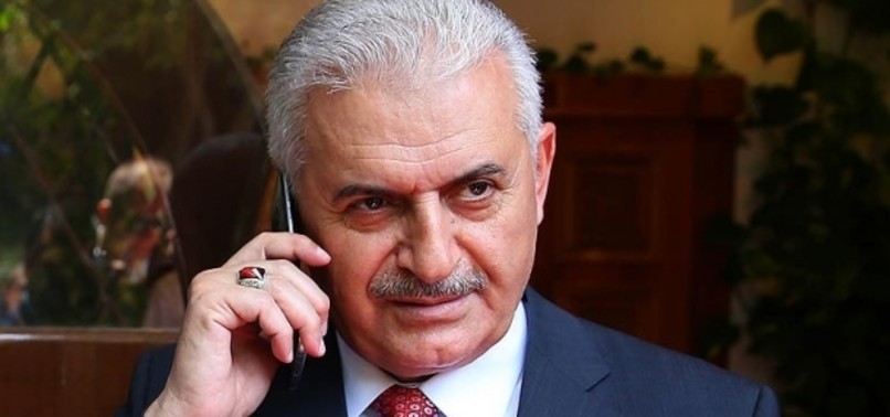 YILDIRIM DISCUSSES ABDUCTED TURKISH WORKERS WITH LIBYAN COUNTERPART