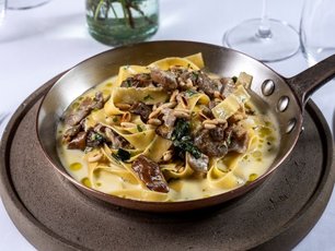 Porçini Mantarlı Papardelle