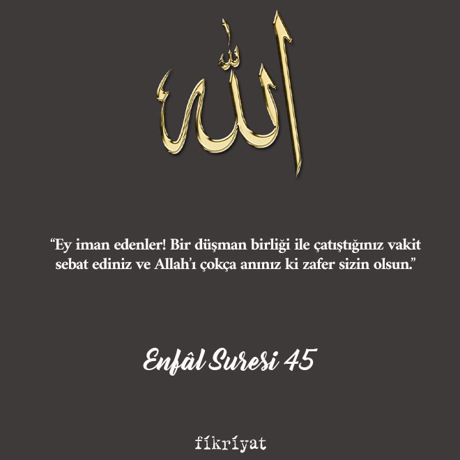 Zikir hakkında ayetler