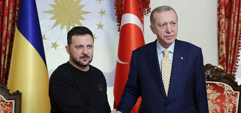 TURKISH PRESIDENT ERDOĞAN MEETS WITH UKRAINE’S ZELENSKY