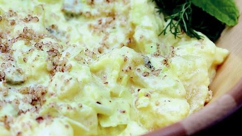 Elmalı Patates Salatası