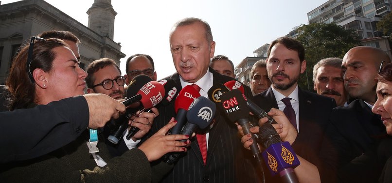 ERDOĞAN SAYS CLASH IN SYRIA SAFE ZONE IS OUT OF QUESTION, AND CALLS THE CLAIMS DISINFORMATION