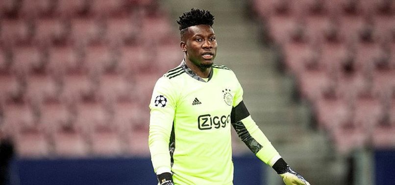 AJAX GOALKEEPER ONANAS BAN FOR DOPING CUT TO 9 MONTHS