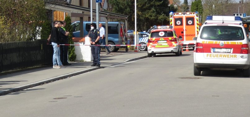TURKISH NATIONAL LEFT SERIOUSLY INJURED BY GERMAN POLICE FIRE IN KRUMBACH