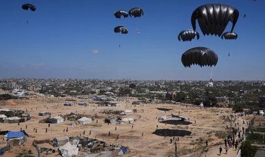 Netherlands begins Gaza aid airdrops