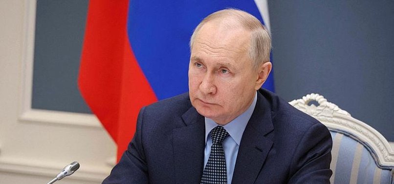 PUTIN ACCUSES WEST OF TRYING TO BREAK RUSSIA UP INTO DOZENS OF DIFFERENT STATES