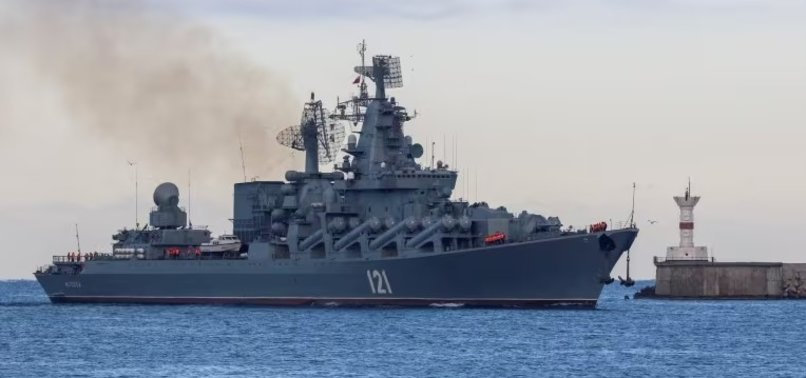 UKRAINE CLAIMS IT SUNK RUSSIAN MISSILE SHIP IN BLACK SEA NEAR CRIMEA