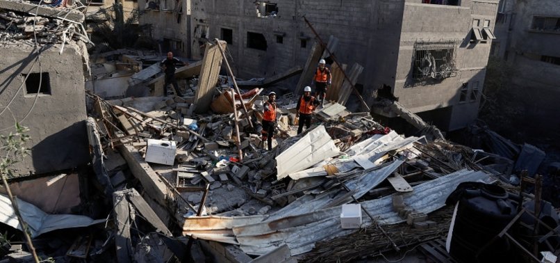 GAZA DEATH TOLL NEARS 18,000 AS ISRAELI WAR GRINDS ON