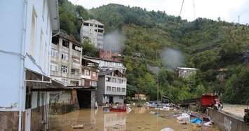 Heavy rains cause flash floods in northeastern Turkey