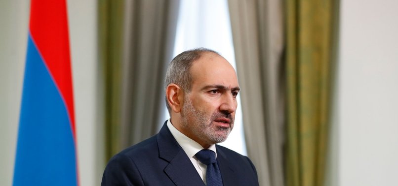 ARMENIAN PM PASHINIAN HIDING IN SHELTER AMID ANGRY PROTESTS, REPORTS SAY