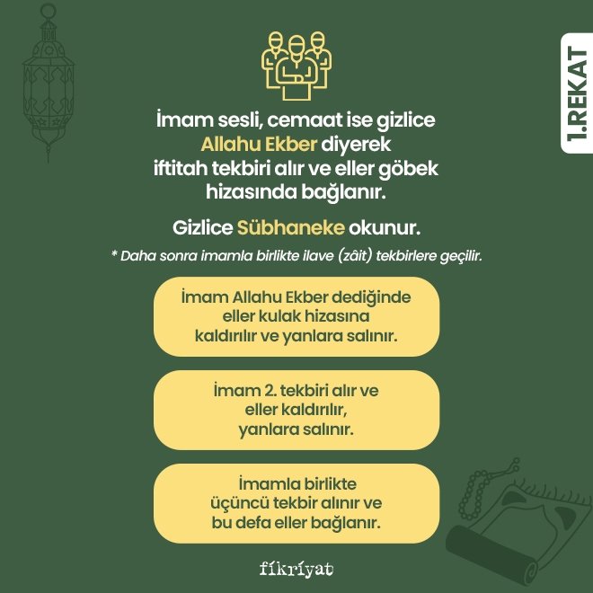 BAYRAM NAMAZI NE ZAMAN KILINIR?