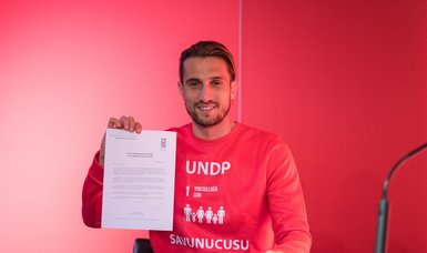 Lille player Yusuf Yazıcı named UNDP's 'No Poverty Advocate'