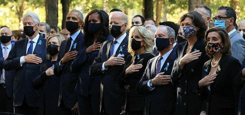 BIDEN, OBAMA, CLINTON MARK 9/11 IN NYC WITH DISPLAY OF UNITY