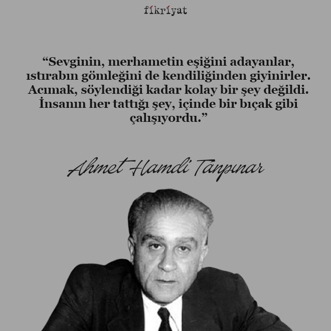 Ahmet Hamdi Tanpınar’ın Mahur Beste romanından alıntılar