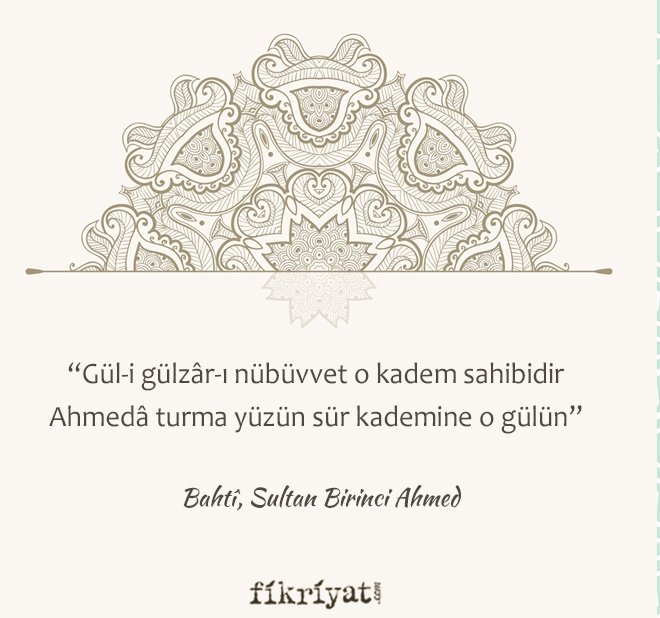 Bahti Mahlasiyla Siirler Yazan I Ahmed Divani Ndan Beyitler Galeri Fikriyat Gazetesi