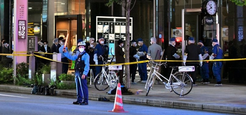 FOUR HELD AFTER FAILED HEIST IN SWANKY TOKYO DISTRICT