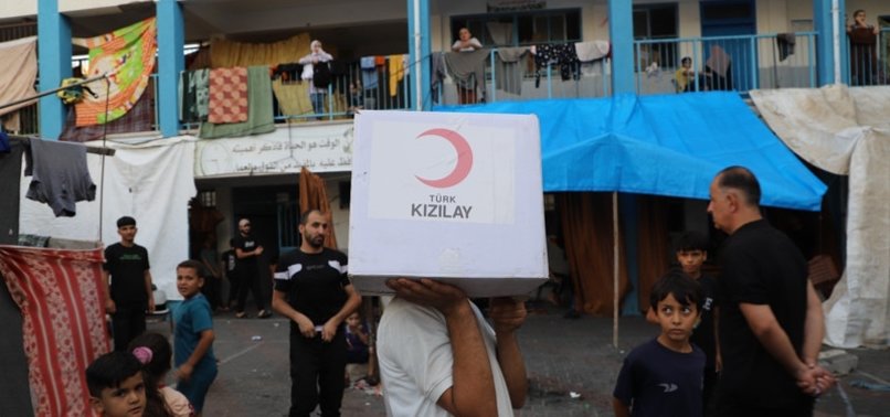 TURKISH RED CRESCENT PROVIDES VITAL AID TO GAZA AMID ISRAELI ATTACKS