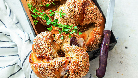 Mantarlı Pratik Simit