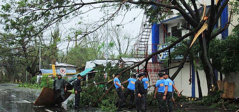 ONE KILLED AS TYPHOON HITS PHILIPPINES, HUNDREDS OF FLIGHTS HALTED