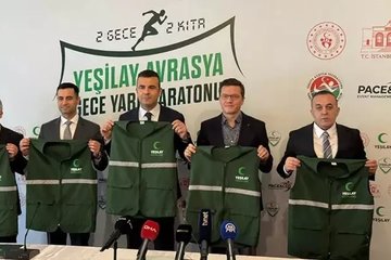 Yeşilay Avrasya Gece Yarı Maratonu’nun tanıtım toplantısı yapıldı