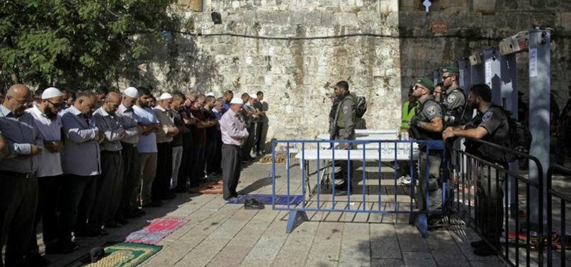 MUSLIM IMAM SLAMS ISRAELI POLICE MEASURES AT AL-AQSA MOSQUE