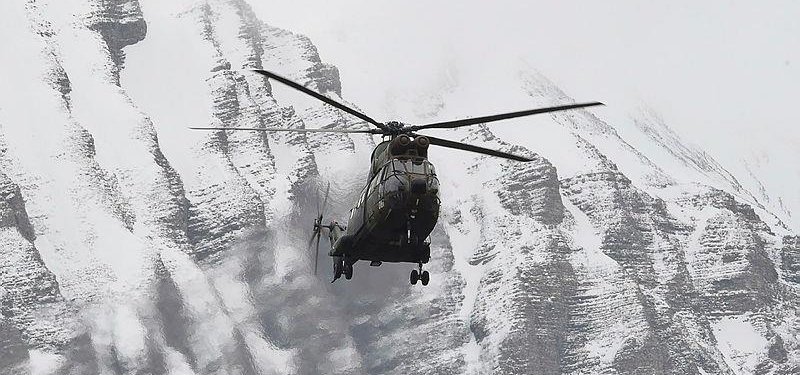Helicopter crashes in French Alps, six people missing
