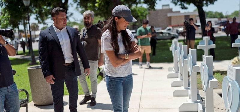 Meghan Markle visits Uvalde to pay respect to shooting victims