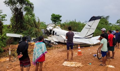 14 dead in plane crash amid bad weather in Brazil's Amazon rainforest