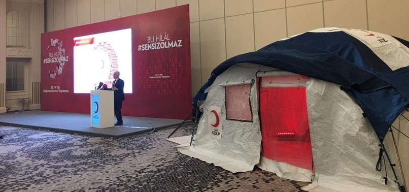 TURKISH RED CRESCENT INTRODUCES FUTURE PLANS, NEW STURDIER TENTS