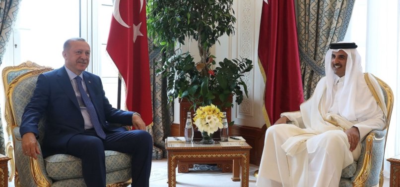 TURKISH, QATARI LEADERS HOLD PHONE CONVERSATION