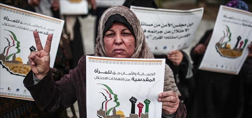 GAZA WOMEN VOICE SOLIDARITY WITH JERUSALEM COUNTERPARTS