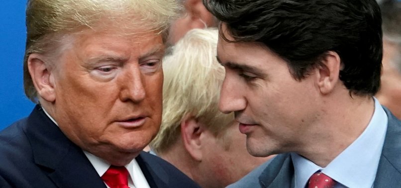 TRUMP CALLS CANADAS TRUDEAU TWO-FACED AFTER SUMMIT VIDEO